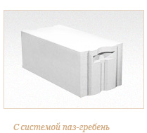 Газобетонный блок ГРАС D600, B2.5, 600x250x200 мм