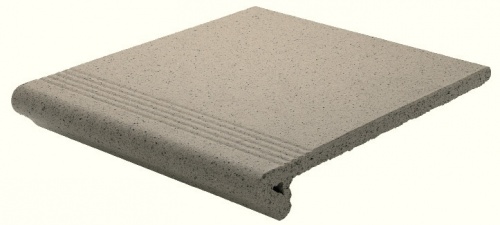 Клинкерная ступень фронтальная Rubi Grey Gres Tejo 300x340x50/15 мм